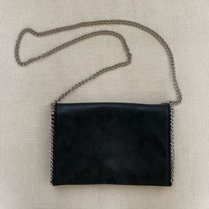 Chelsea28 crossbody faux leather clutch